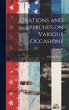 Orations and Speeches on Various... - Bild 1