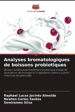 Cover Analyses bromatologiques de boissons probiotiques
