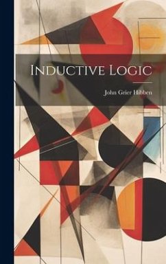 Inductive Logic - Hibben, John Grier