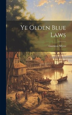 Cover Ye Olden Blue Laws