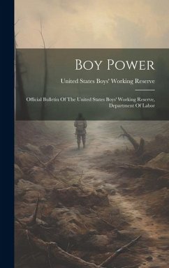 Boy Power: Official Bulletin Of The United States Boys' Working Reserve, Department Of Labor