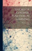 Studies of Cerebral Function in Learning: 9