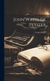 John Watts de Peyster