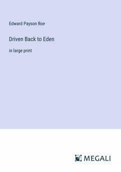 Driven Back to Eden Cover Driven Back to Eden