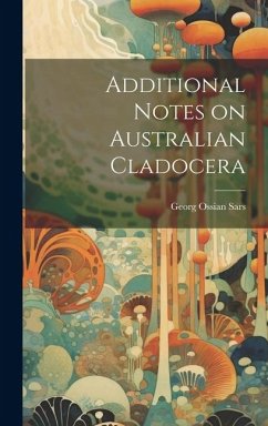 Additional Notes on Australian Cladocera - Sars, Georg Ossian