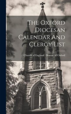 The Oxford Diocesan Calendar And Clergy List