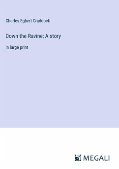 Down the Ravine; A story - Craddock, Charles Egbert