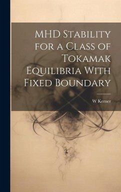 MHD Stability for a Class of Tokamak Equilibria With Fixed Boundary - Kerner, W.