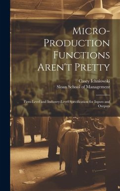 Micro-production Functions Aren't Pretty - Ichniowski, Casey