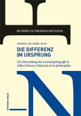 Die Differenz im Ursprung (eBook, PDF)