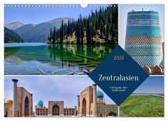 Zentralasien - Entlang der alten Seidenstraße (Wandkalender 2024 DIN A3 quer), CALVENDO Monatskalender - Leonhardy, Thomas
