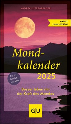 Mondkalender 2025 - Lutzenberger, Andrea