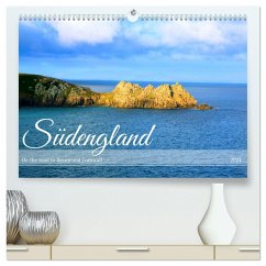 Südengland - On the road in Devon und Cornwall (hochwertiger Premium Wandkalender 2024 DIN A2 quer), Kunstdruck in Hochglanz - Heß, Andrea