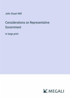 Cover Considerations on Representative Government