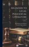 An Index to Legal Periodical Literature; Volume 2