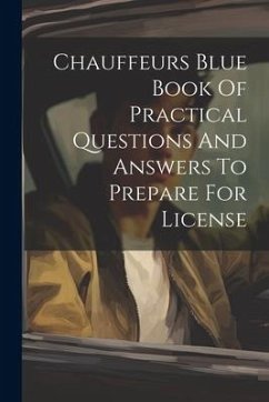 Cover Chauffeurs Blue Book Of Practical Questions And Answers To Prepare For License