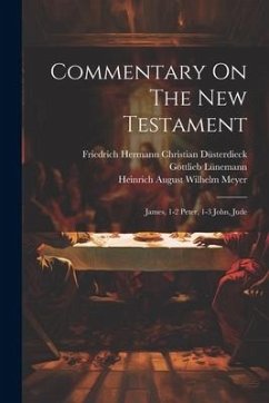 Commentary On The New Testament: James, 1-2 Peter, 1-3 John, Jude - Lünemann, Gottlieb