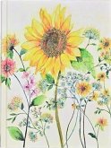 Watercolor Sunflower Journal (Diary, Notebook)