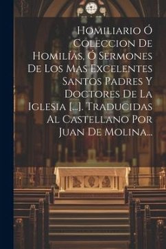 Homiliario Ó Coleccion De Homilías, Ó Sermones De Los Mas Excelentes Santos Padres Y Doctores De La Iglesia [...]. Traducidas Al Castellano Por Juan D - Anonymous