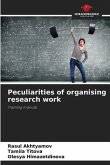 Peculiarities of organising research work