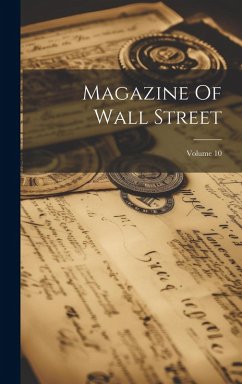 Cover Magazine Of Wall Street; Volume 10