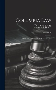 Columbia Law Review; Volume 20