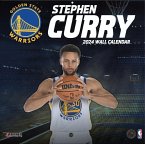 Golden State Warriors Stephen Curry 2024 12x12 Player Wall Calendar