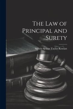 Cover The Law of Principal and Surety