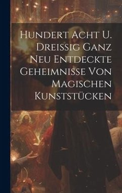 Cover Hundert Acht U. Dreißig Ganz Neu Entdeckte Geheimnisse Von Magischen Kunststücken