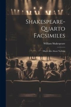 Cover Shakespeare-quarto Facsimiles: Much Ado About Nothing