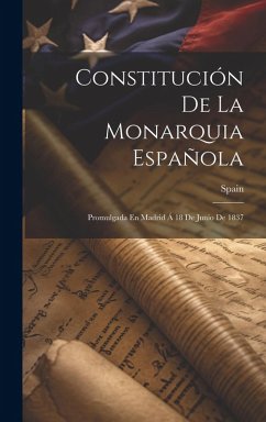 Constitución De La Monarquia Española Cover Constitución De La Monarquia Española