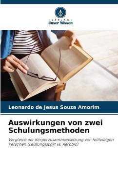 Auswirkungen von zwei Schulungsmethoden - de Jesus Souza Amorim, Leonardo