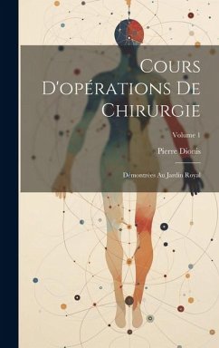 Cours D'opérations De Chirurgie: Démontrées Au Jardin Royal; Volume 1 - Dionis, Pierre