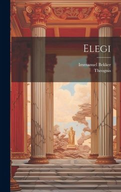 Elegi - Theognis; Bekker, Immanuel