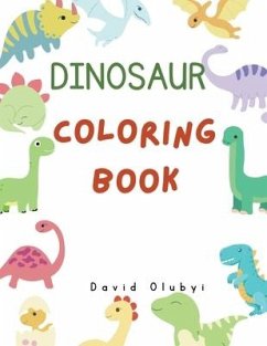 Dinosaur Coloring Book - Olubiyi, David