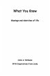 What You Know - Bild 1