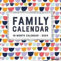 Family Planner 2024 12 X 12 Wall Calendar - Willow Creek Press