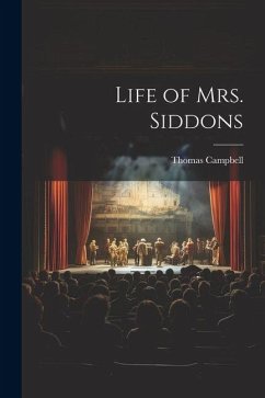 Cover Life of Mrs. Siddons