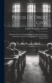 Précis De Droit Civil