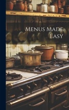 Menus Made Easy - Anonymous