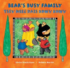 Cover Bear's Busy Family (Bilingual Hmong & English)