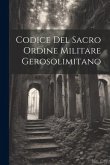 Codice Del Sacro Ordine Militare Gerosolimitano