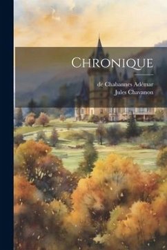 Chronique - Chavanon, Jules