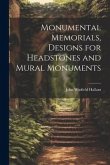 Monumental Memorials, Designs for Headstones and Mural Monuments