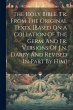 The Holy Bible, Tr. From The Original... - Bild 1