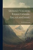 Srimad Valmiki Ramayanam-Balakandamu