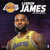 Los Angeles Lakers Lebron James 2024 12x12 Player Wall Calendar