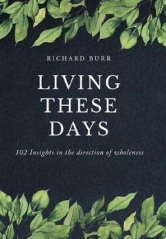 Living These Days - Burr, Richard