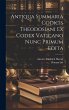 Antiqua Summaria Codicis Theodosiani Ex... - Bild 1