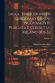 Saggi, Traduzione Di Girolamo Canini Nuovamente Purgata E Corretta. Milano 1831-32; Volume 9